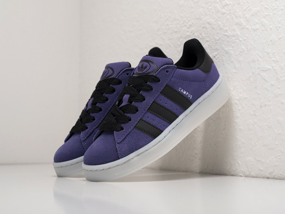 Adidas Campus WMNS фиолетовые замша женские (AR30517) - фото 2 Adidas Campus WMNS фиолетовые замша женские (AR30517) - фото 2