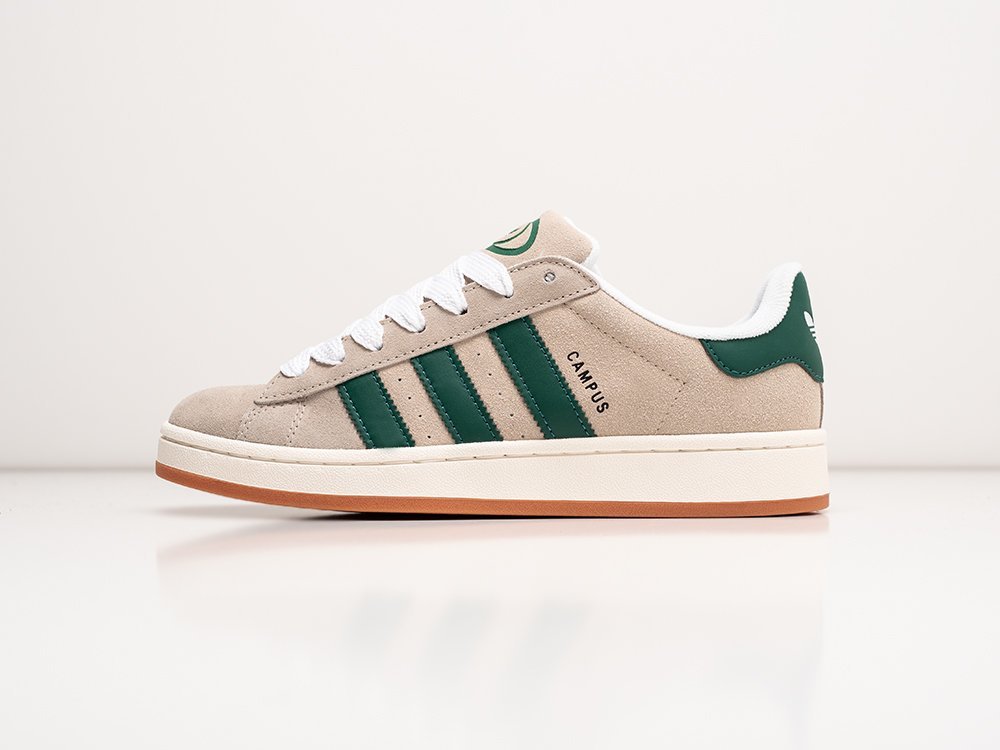 Adidas Campus бежевые замша мужские (AR30519) - фото 1 Adidas Campus бежевые замша мужские (AR30519) - фото 1