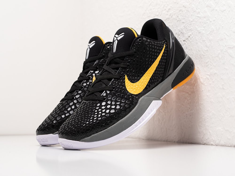 Nike Kobe 6 черные текстиль мужские (AR30528) - фото 2 Nike Kobe 6 черные текстиль мужские (AR30528) - фото 2