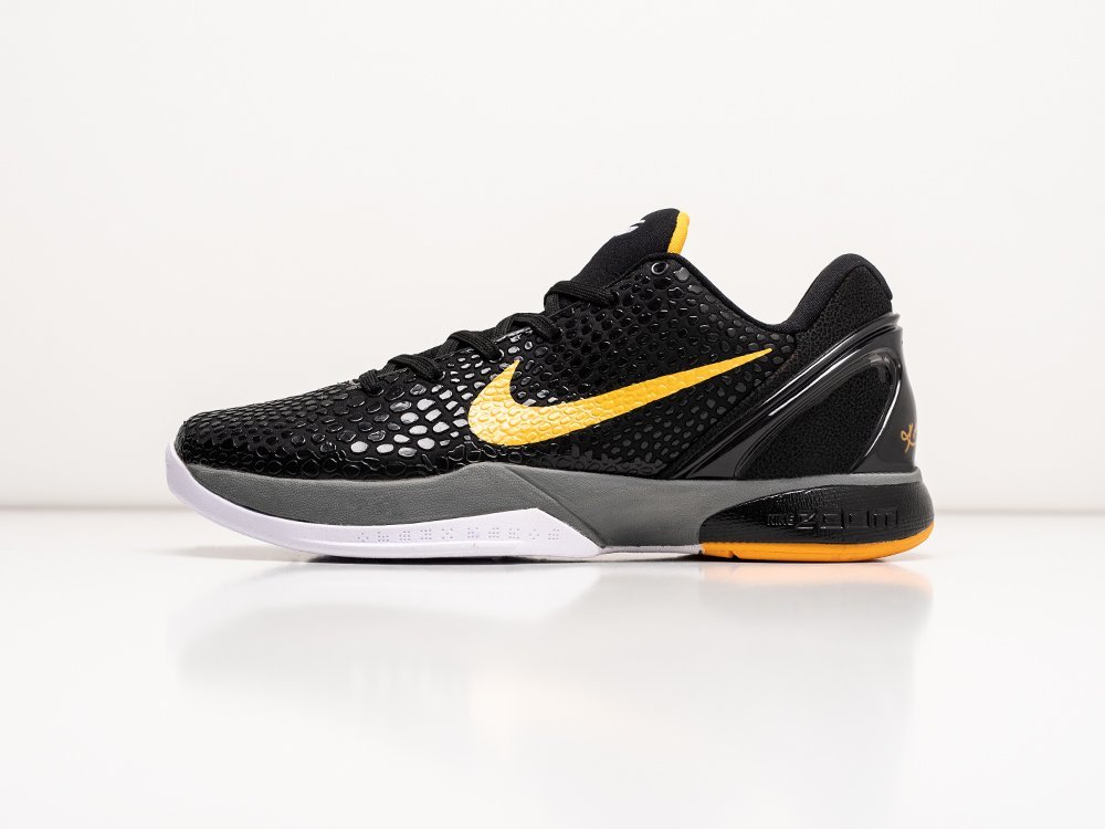 Nike Kobe 6 черные текстиль мужские (AR30528) - фото 1 Nike Kobe 6 черные текстиль мужские (AR30528) - фото 1