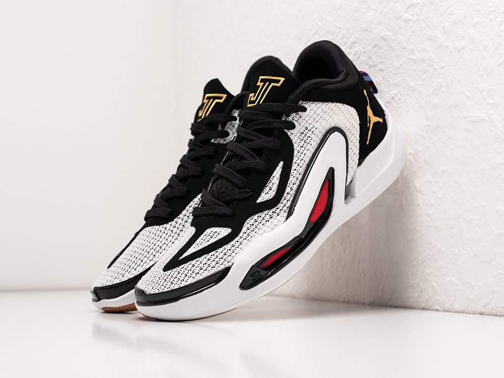 Jordan Tatum 1 белые текстиль мужские (AR30530) - фото 2 Jordan Tatum 1 белые текстиль мужские (AR30530) - фото 2