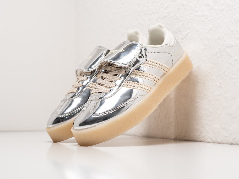 Adidas x Wales Bonner x Samba WMNS серебристые кожа женские (AR30540) - фото 2 Adidas x Wales Bonner x Samba WMNS серебристые кожа женские (AR30540) - фото 2