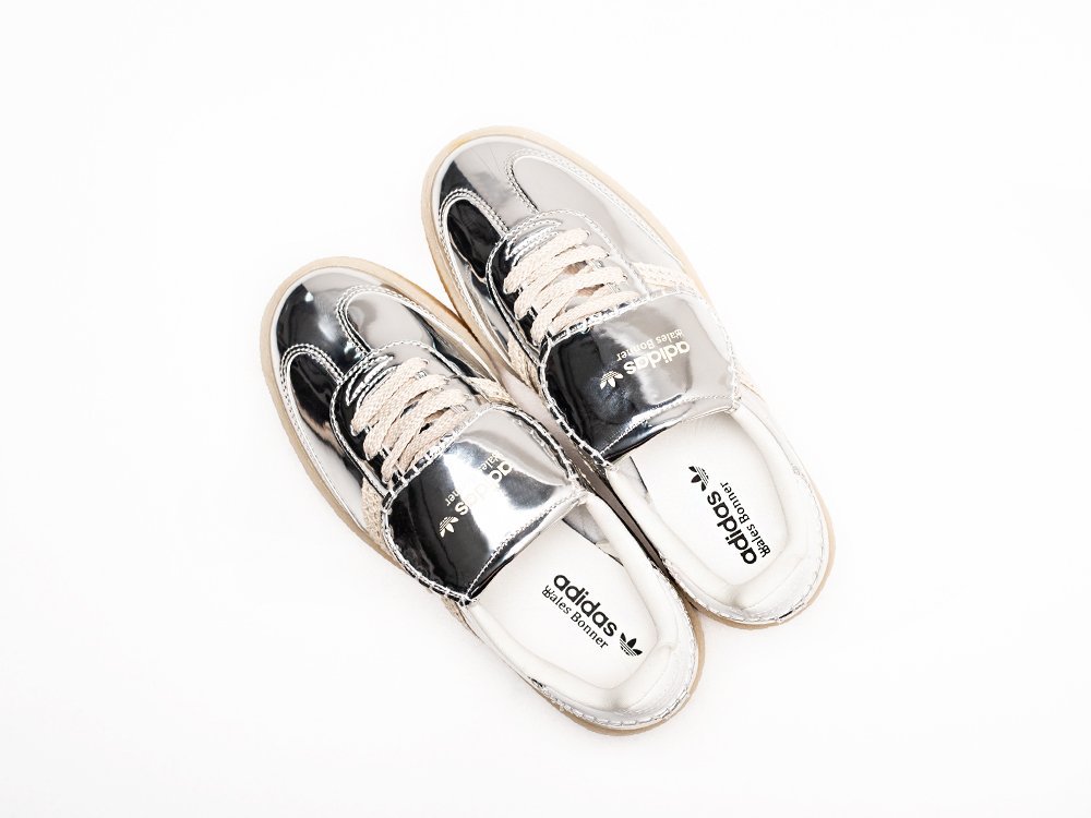 Adidas x Wales Bonner x Samba WMNS серебристые кожа женские (AR30540) - фото 3 Adidas x Wales Bonner x Samba WMNS серебристые кожа женские (AR30540) - фото 3
