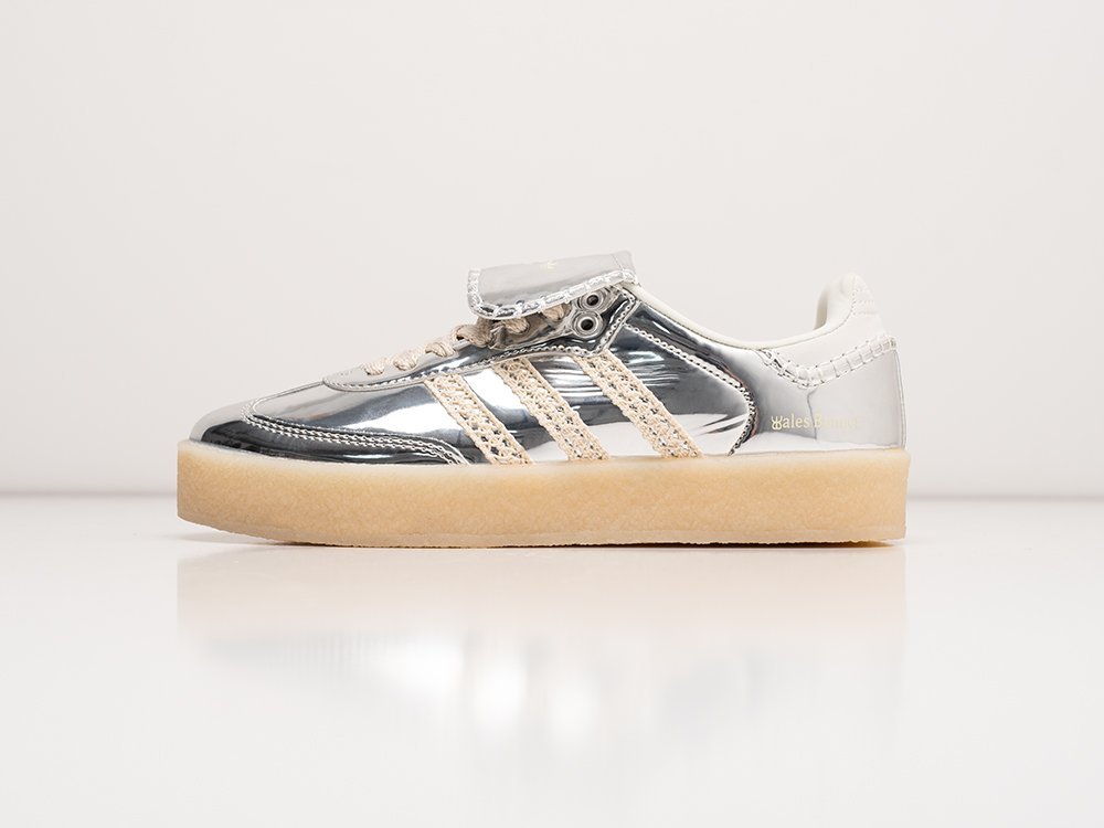 Adidas x Wales Bonner x Samba WMNS серебристые кожа женские (AR30540) - фото 1 Adidas x Wales Bonner x Samba WMNS серебристые кожа женские (AR30540) - фото 1