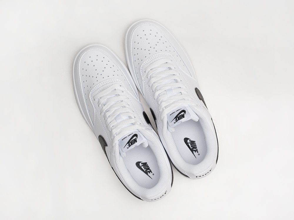 Nike Court Vision Low белые кожа мужские (AR30546) - фото 3 Nike Court Vision Low белые кожа мужские (AR30546) - фото 3