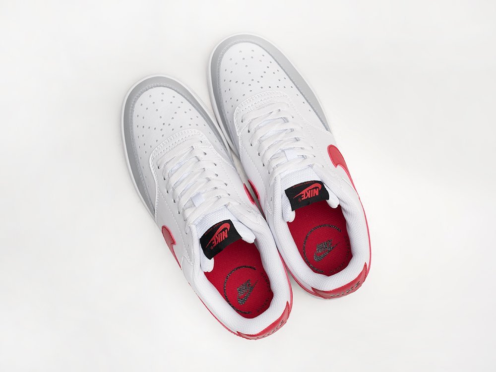 Nike Court Vision Low белые кожа мужские (AR30549) - фото 3 Nike Court Vision Low белые кожа мужские (AR30549) - фото 3