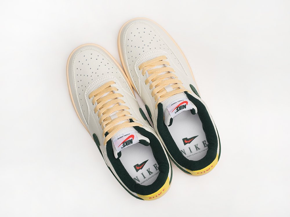 Nike Court Vision Low белые кожа мужские (AR30550) - фото 3 Nike Court Vision Low белые кожа мужские (AR30550) - фото 3