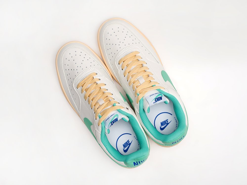 Nike Court Vision Low белые кожа мужские (AR30551) - фото 3 Nike Court Vision Low белые кожа мужские (AR30551) - фото 3