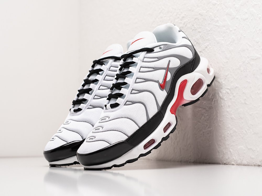 Nike Air Max Plus TN белые текстиль мужские (AR30552) - фото 2 Nike Air Max Plus TN белые текстиль мужские (AR30552) - фото 2