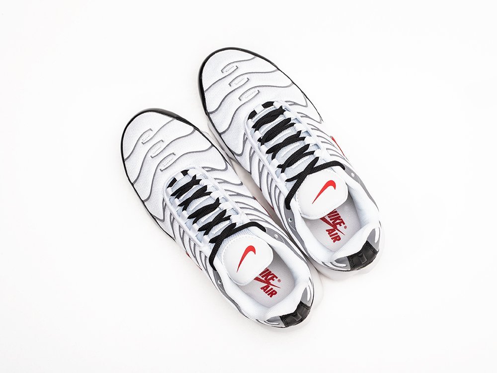 Nike Air Max Plus TN белые текстиль мужские (AR30552) - фото 3 Nike Air Max Plus TN белые текстиль мужские (AR30552) - фото 3