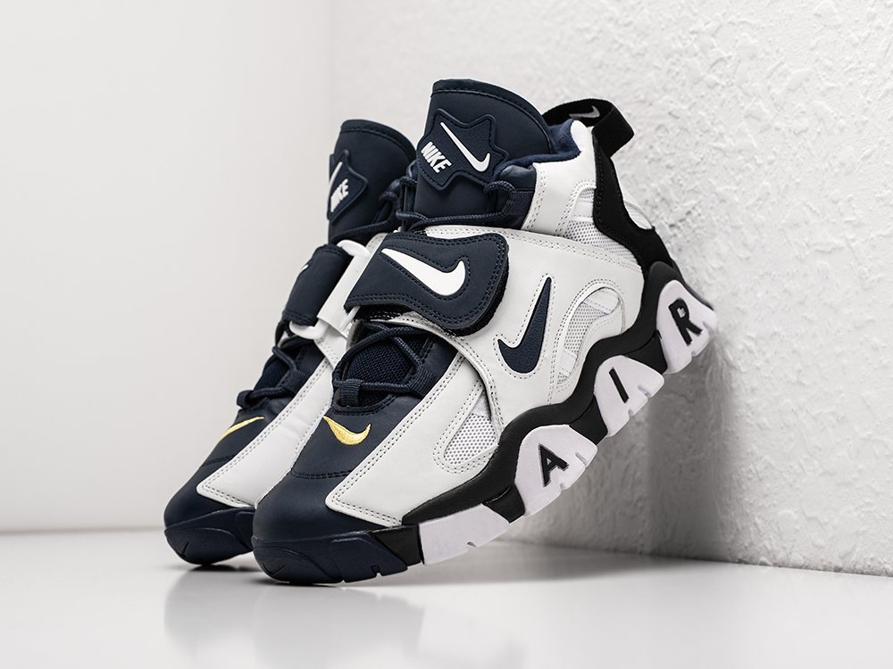 Nike Air Barrage Mid белые кожа мужские (AR30559) - фото 2 Nike Air Barrage Mid белые кожа мужские (AR30559) - фото 2