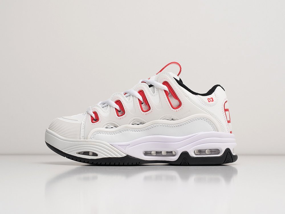 Osiris D3 белые кожа мужские (AR30568) - фото 1 Osiris D3 белые кожа мужские (AR30568) - фото 1