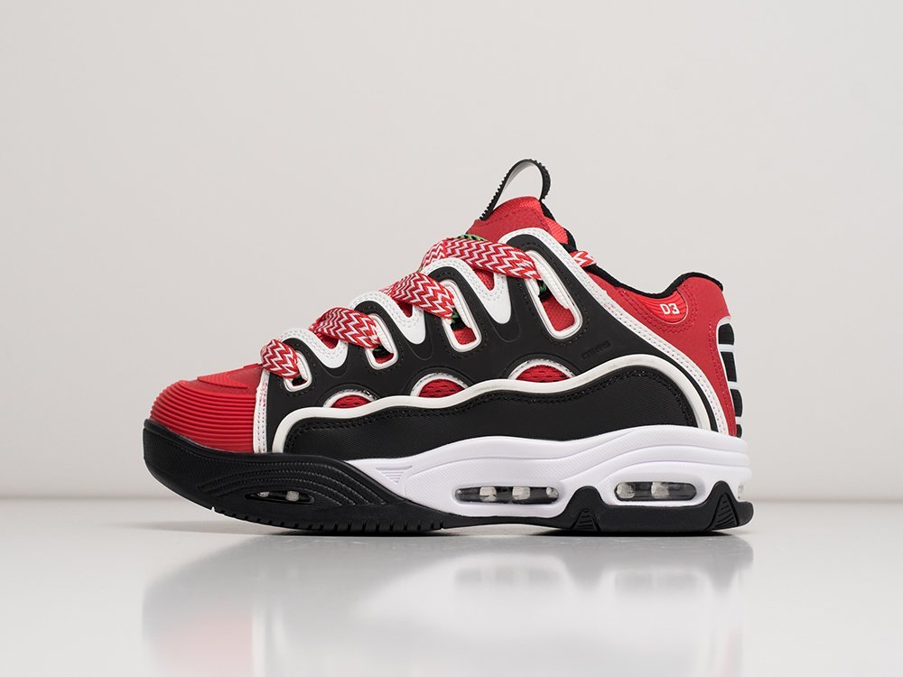 Osiris D3 красные кожа мужские (AR30570) - фото 1 Osiris D3 красные кожа мужские (AR30570) - фото 1