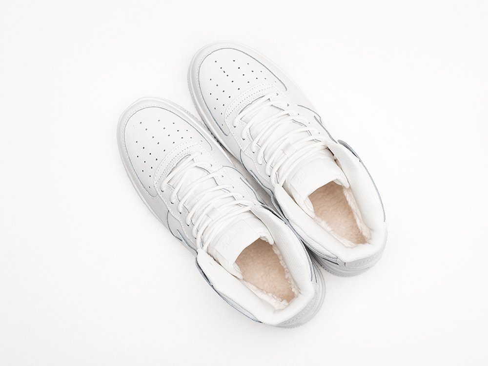 Bape Sta Force 1 High Winter белые кожа мужские (AR30572) - фото 111 Bape Sta Force 1 High Winter белые кожа мужские (AR30572) - фото 111