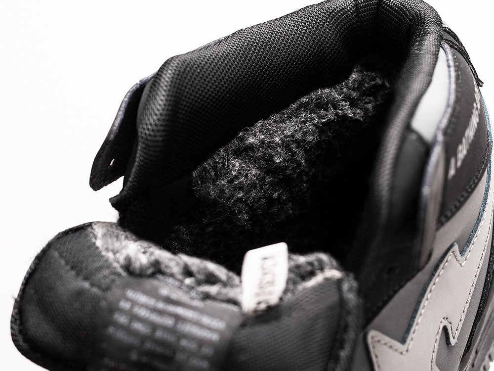 Bape Sta Force 1 High Winter серые кожа мужские (AR30575) - фото 4 Bape Sta Force 1 High Winter серые кожа мужские (AR30575) - фото 4