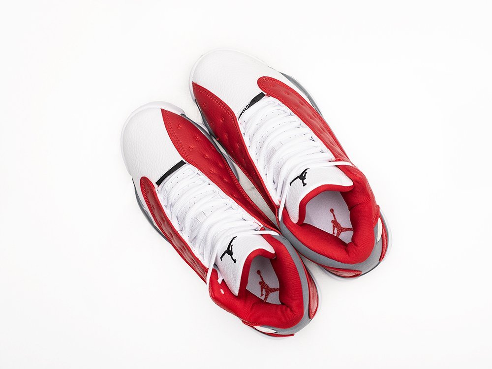 Nike Air Jordan 13 Retro Red Flint красные кожа мужские (AR30583) - фото 3