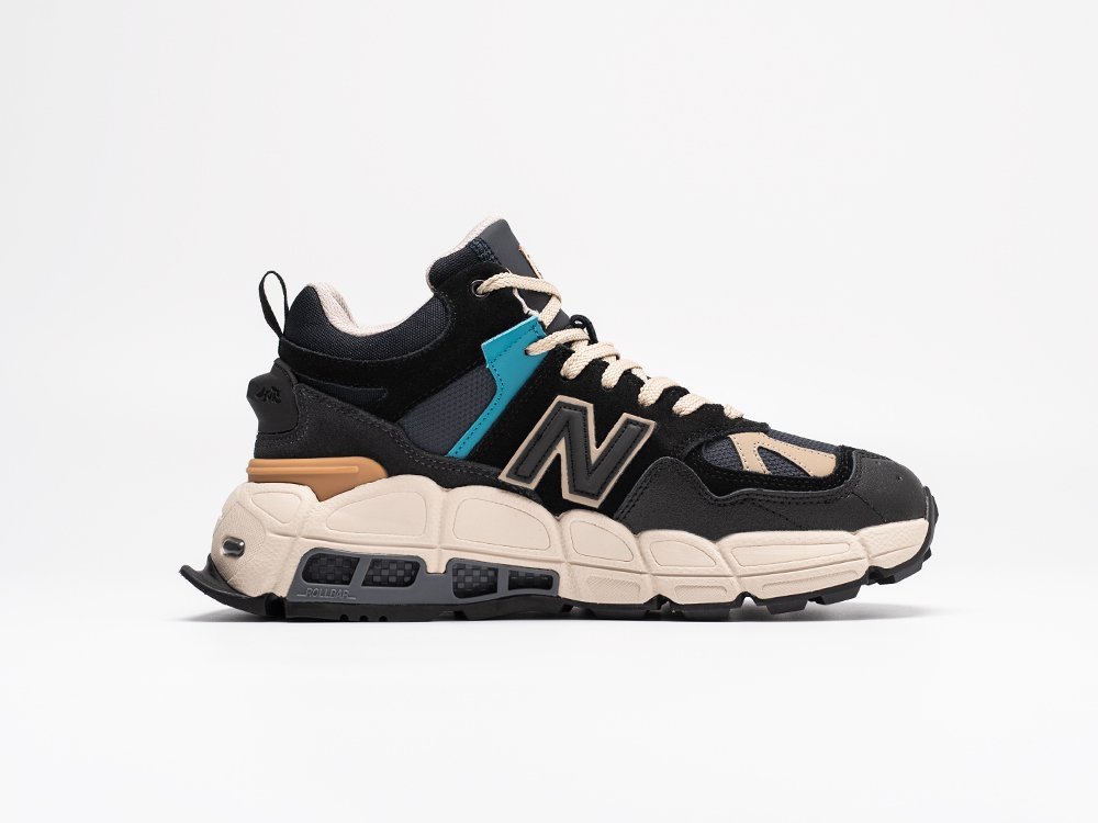 New Balance x Salehe Bembury x 574 Yurt High черные замша мужские (AR30594) - фото 3 New Balance x Salehe Bembury x 574 Yurt High черные замша мужские (AR30594) - фото 3