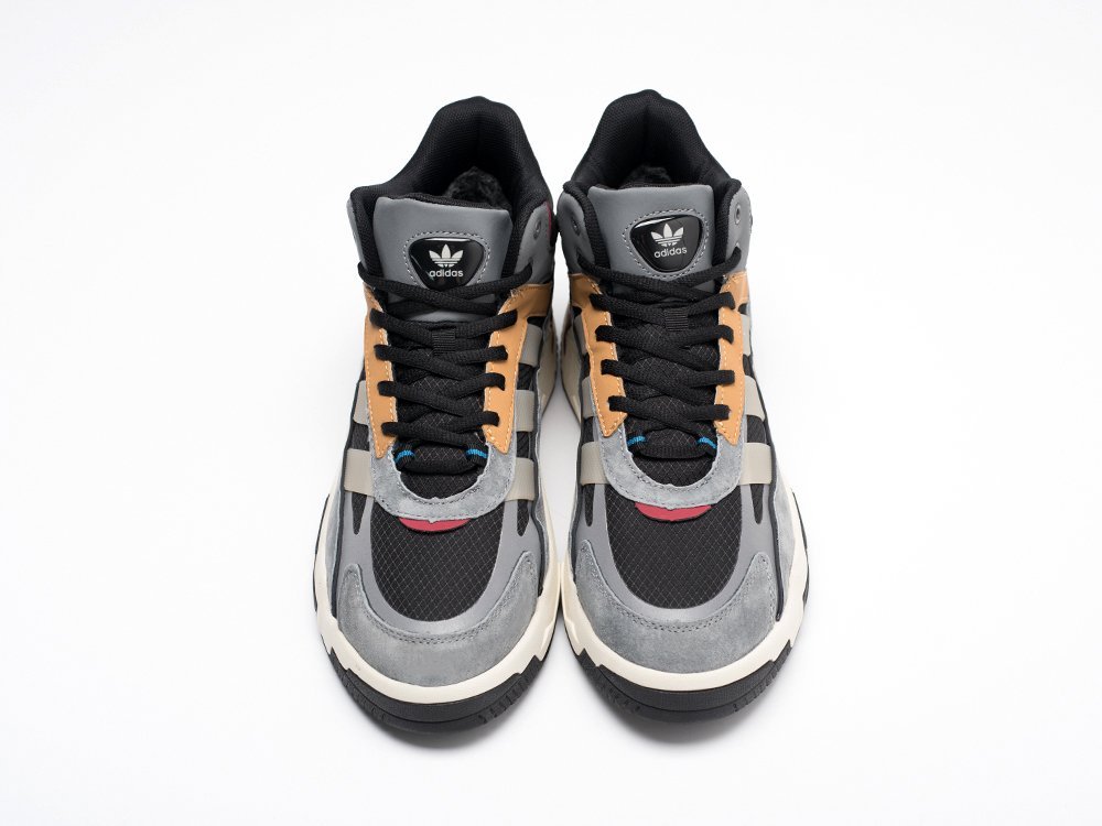 Adidas Niteball II High Winter серые замша мужские (AR30637) - фото 7 Adidas Niteball II High Winter серые замша мужские (AR30637) - фото 7