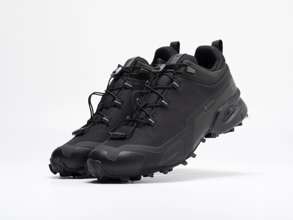 Salomon Cross Hike GTX черные текстиль мужские (AR30639) - фото 2 Salomon Cross Hike GTX черные текстиль мужские (AR30639) - фото 2