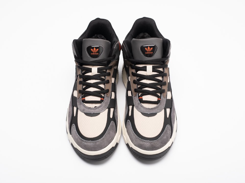 Adidas Niteball II High Winter серые замша мужские (AR30676) - фото 6 Adidas Niteball II High Winter серые замша мужские (AR30676) - фото 6