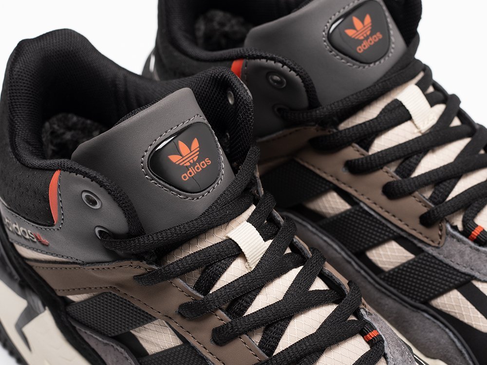 Adidas Niteball II High Winter серые замша мужские (AR30676) - фото 7 Adidas Niteball II High Winter серые замша мужские (AR30676) - фото 7