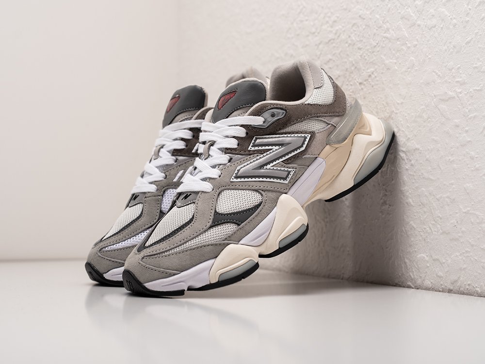 New Balance 9060 WMNS серые замша женские (AR30832) - фото 2 New Balance 9060 WMNS серые замша женские (AR30832) - фото 2