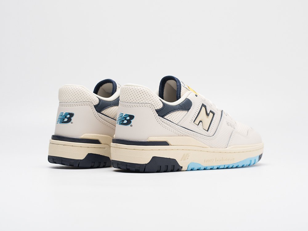 New Balance Rich Paul x 550 White Navy бежевые кожа мужские (AR30834) - фото 4 New Balance Rich Paul x 550 White Navy бежевые кожа мужские (AR30834) - фото 4