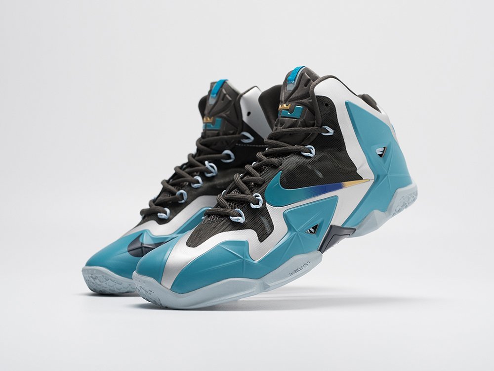 Nike LeBron 11 Armory Slate голубые текстиль мужские (AR30835) - фото 2 Nike LeBron 11 Armory Slate голубые текстиль мужские (AR30835) - фото 2