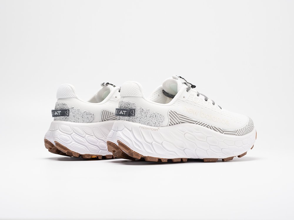 New Balance Fresh Foam X More Trail v3 White Turtledove белые текстиль мужские (AR30838) - фото 4 New Balance Fresh Foam X More Trail v3 White Turtledove белые текстиль мужские (AR30838) - фото 4