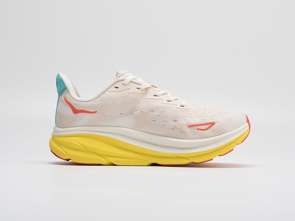 Hoka Clifton 9 белые текстиль мужские (AR30844) - фото 3 Hoka Clifton 9 белые текстиль мужские (AR30844) - фото 3
