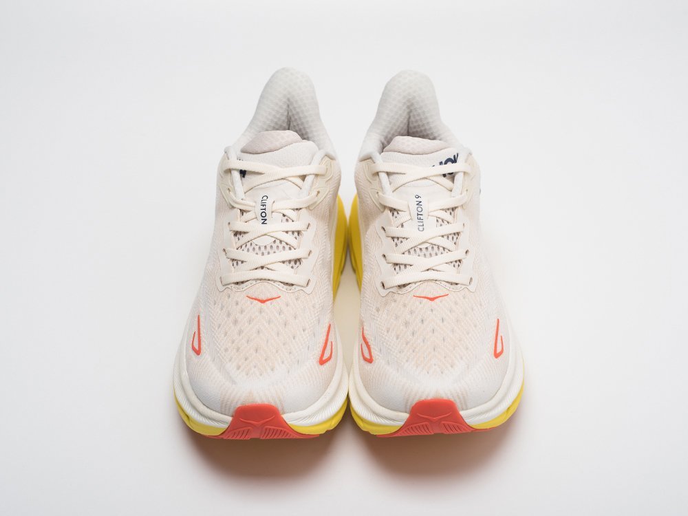 Hoka Clifton 9 белые текстиль мужские (AR30844) - фото 7 Hoka Clifton 9 белые текстиль мужские (AR30844) - фото 7