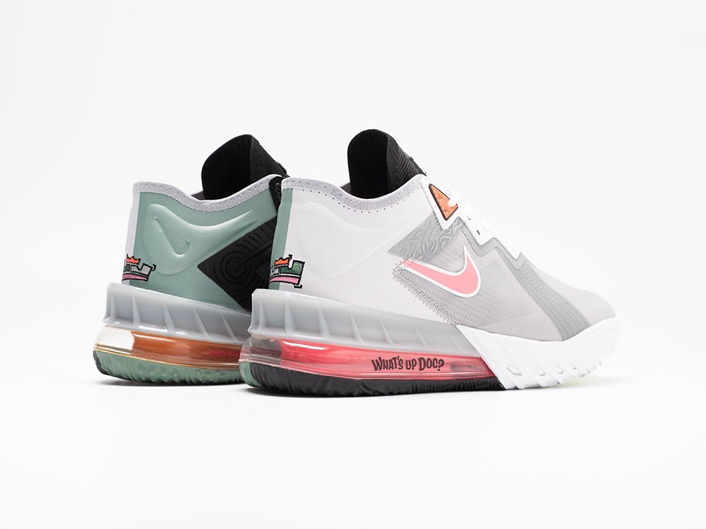 Nike Space Jam x LeBron 18 Bugs x Marvin разноцветные текстиль мужские (AR30852) - фото 6 Nike Space Jam x LeBron 18 Bugs x Marvin разноцветные текстиль мужские (AR30852) - фото 6