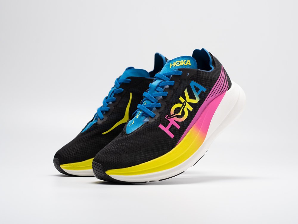 Hoka Rocket X 2 черные текстиль мужские (AR30854) - фото 2 Hoka Rocket X 2 черные текстиль мужские (AR30854) - фото 2