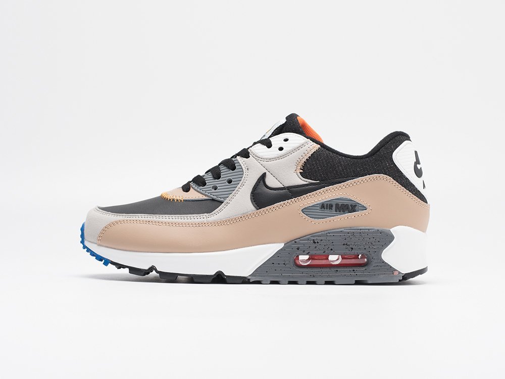 Nike Air Max 90 Alter And Reveal - Grey Fog разноцветные кожа мужские (AR30865) - фото 1