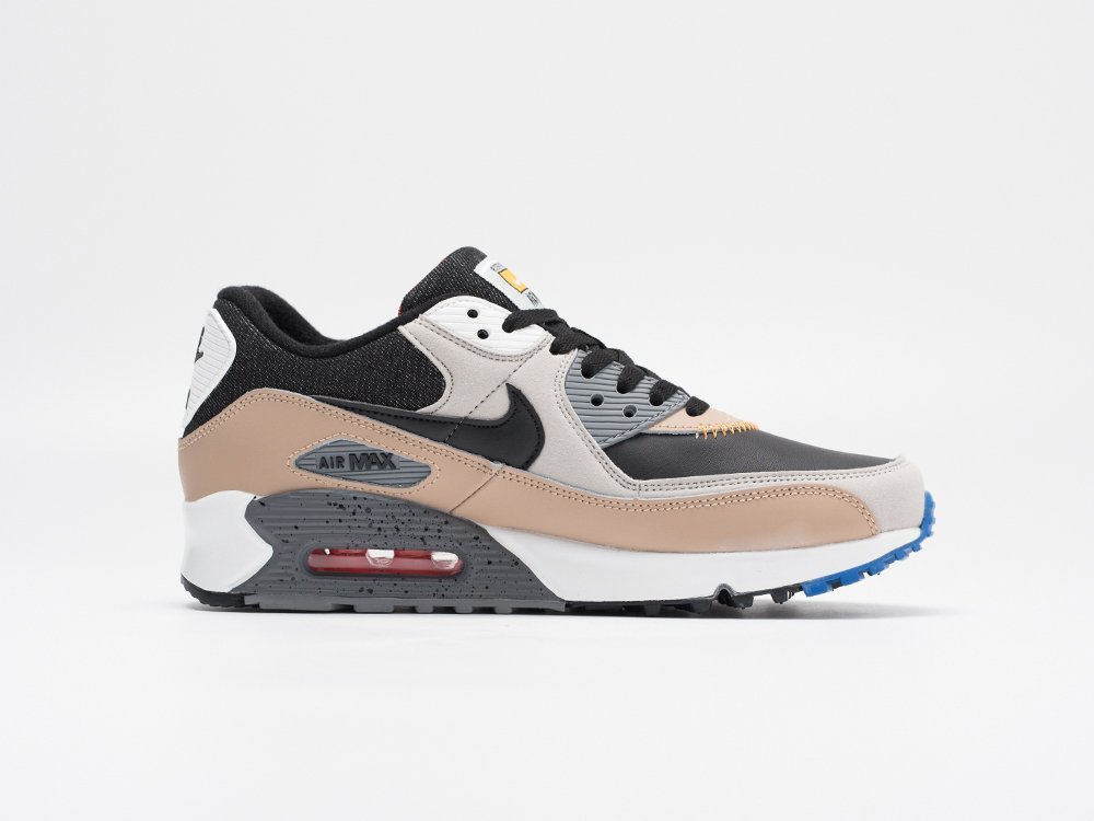 Nike Air Max 90 Alter And Reveal - Grey Fog разноцветные кожа мужские (AR30865) - фото 3 Nike Air Max 90 Alter And Reveal - Grey Fog разноцветные кожа мужские (AR30865) - фото 3