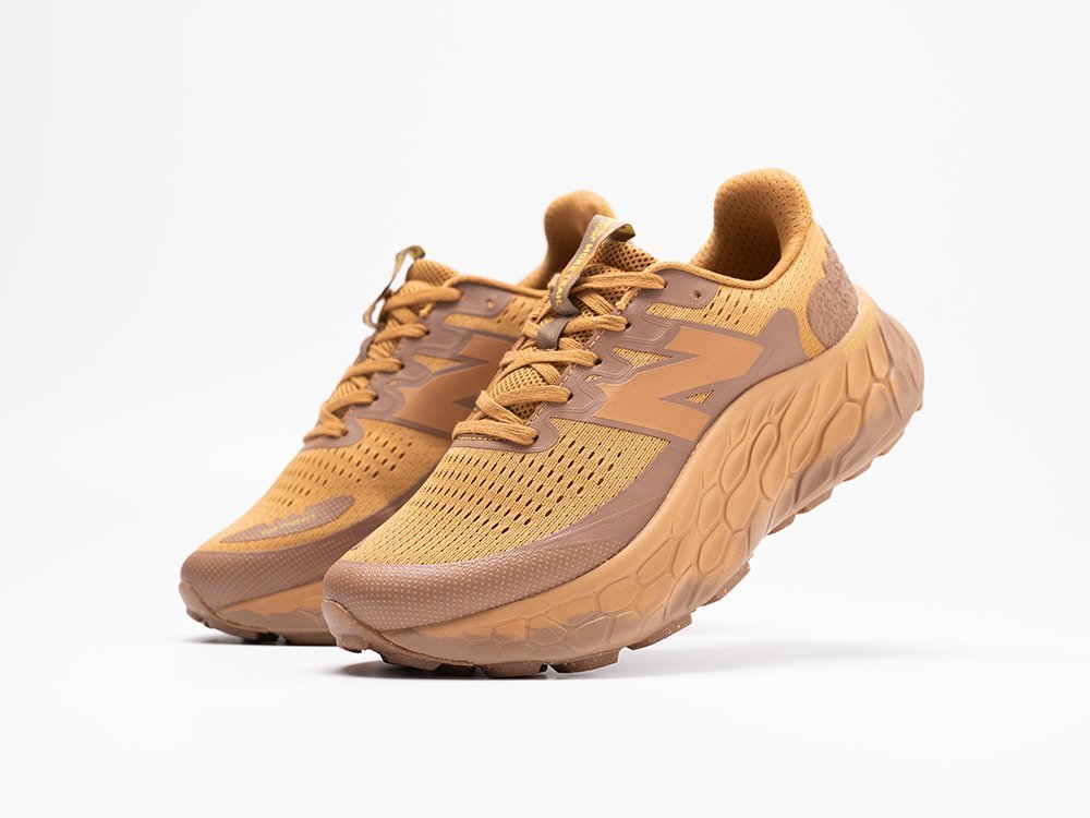 New Balance Fresh Foam X More Trail v3 песочные текстиль мужские (AR30867) - фото 2 New Balance Fresh Foam X More Trail v3 песочные текстиль мужские (AR30867) - фото 2