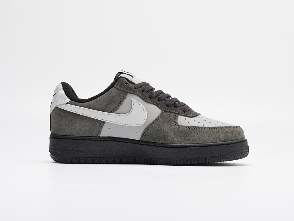 Nike Air Force 1 Low серые кожа мужские (AR30868) - фото 3 Nike Air Force 1 Low серые кожа мужские (AR30868) - фото 3