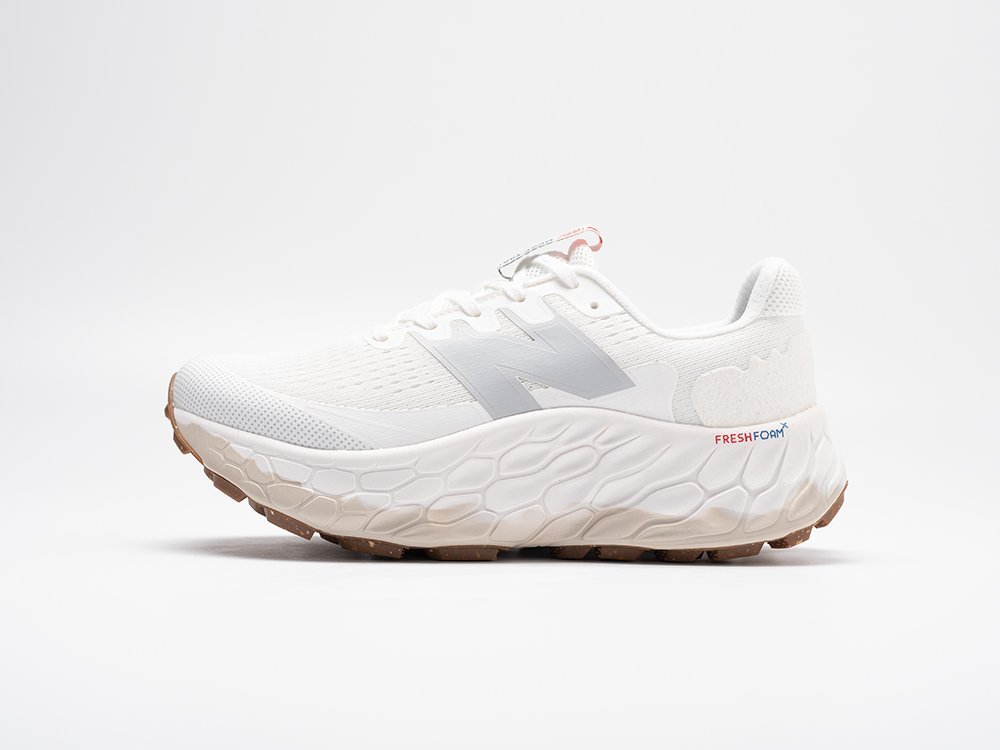 New Balance Fresh Foam X More Trail v3 белые текстиль мужские (AR30873) - фото 1 New Balance Fresh Foam X More Trail v3 белые текстиль мужские (AR30873) - фото 1