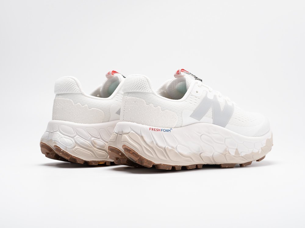 New Balance Fresh Foam X More Trail v3 белые текстиль мужские (AR30873) - фото 4 New Balance Fresh Foam X More Trail v3 белые текстиль мужские (AR30873) - фото 4