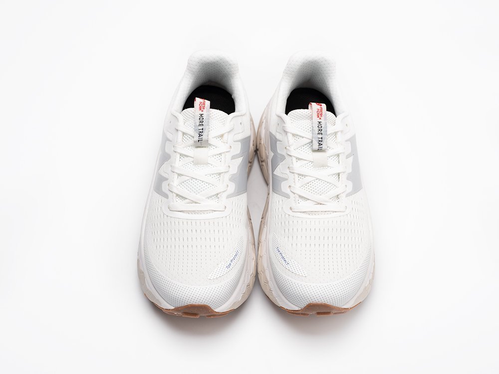 New Balance Fresh Foam X More Trail v3 белые текстиль мужские (AR30873) - фото 6 New Balance Fresh Foam X More Trail v3 белые текстиль мужские (AR30873) - фото 6