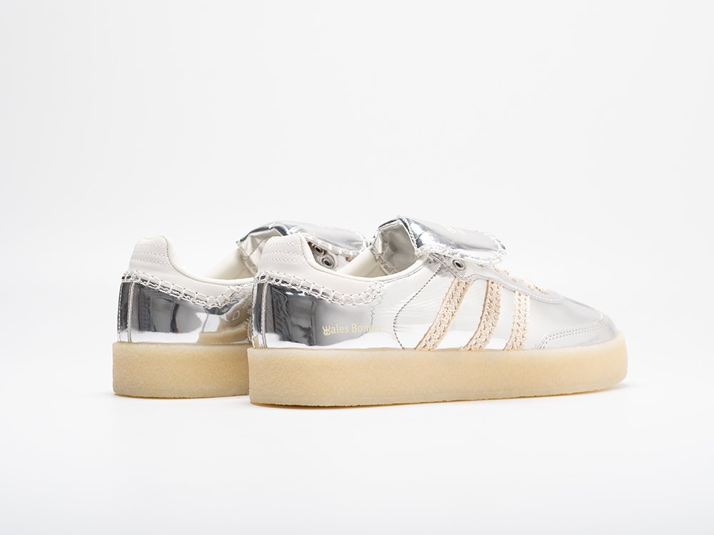 Adidas Wales Bonner x Samba серебристые кожа мужские (AR30878) - фото 4 Adidas Wales Bonner x Samba серебристые кожа мужские (AR30878) - фото 4