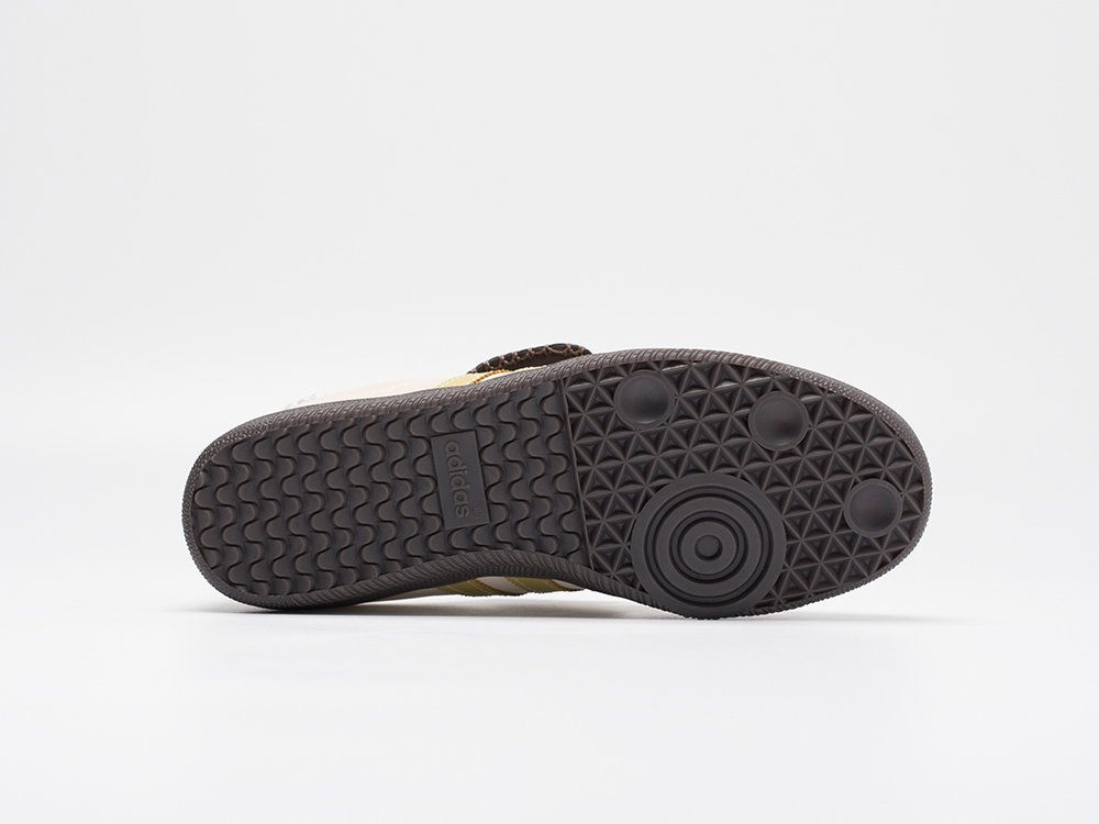 Adidas Wales Bonner x Samba Ecrtin Brown бежевые кожа мужские (AR30879) - фото 5 Adidas Wales Bonner x Samba Ecrtin Brown бежевые кожа мужские (AR30879) - фото 5