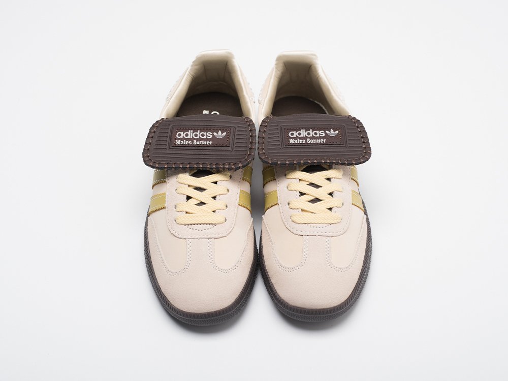 Adidas Wales Bonner x Samba Ecrtin Brown бежевые кожа мужские (AR30879) - фото 6 Adidas Wales Bonner x Samba Ecrtin Brown бежевые кожа мужские (AR30879) - фото 6