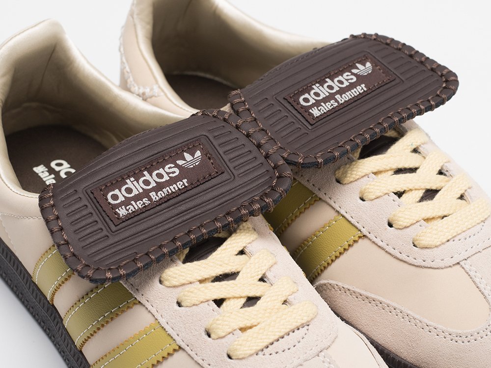 Adidas Wales Bonner x Samba Ecrtin Brown бежевые кожа мужские (AR30879) - фото 7 Adidas Wales Bonner x Samba Ecrtin Brown бежевые кожа мужские (AR30879) - фото 7