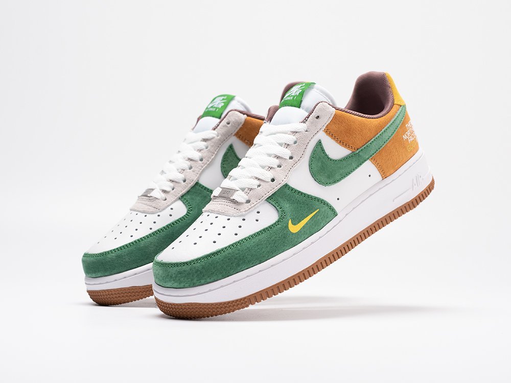 Nike Gucci x The North Face x Air Force 1 Low разноцветные кожа мужские (AR30887) - фото 2 Nike Gucci x The North Face x Air Force 1 Low разноцветные кожа мужские (AR30887) - фото 2
