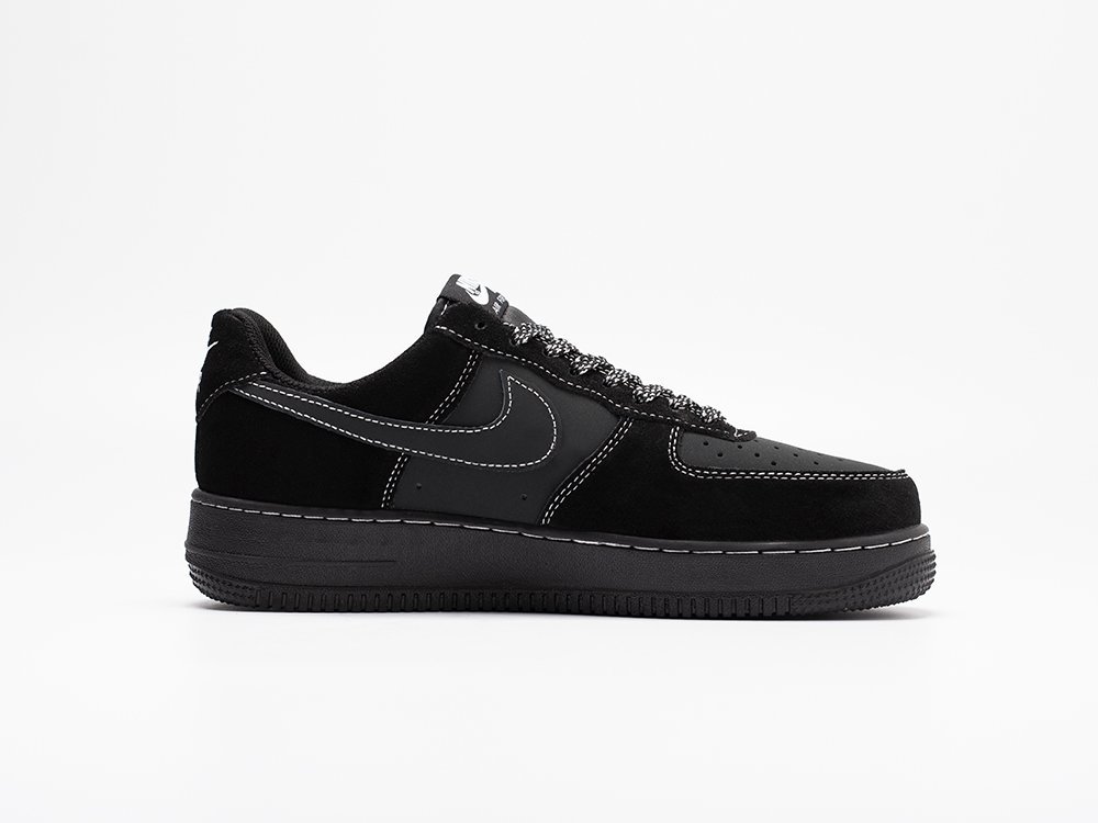 Nike Air Force 1 Low Venom черные кожа мужские (AR30888) - фото 3