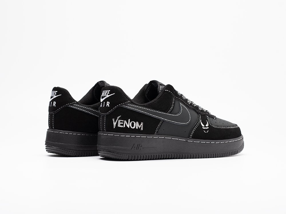 Nike Air Force 1 Low Venom черные кожа мужские (AR30888) - фото 4