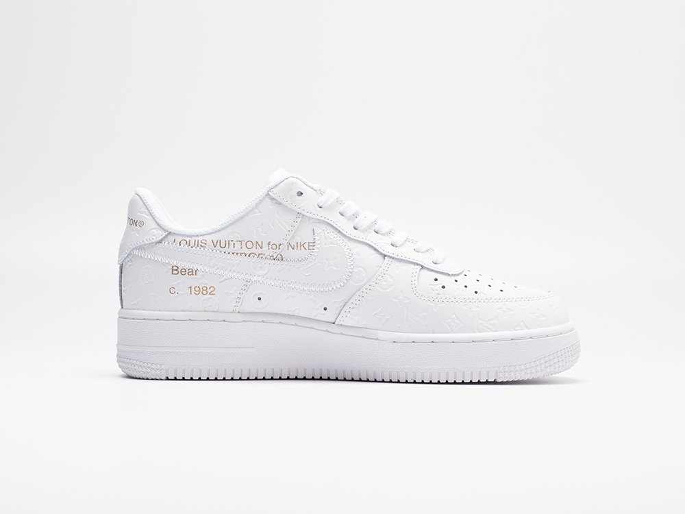 Nike x Louis Vuitton x Air Force 1 Low белые кожа мужские (AR30889) - фото 3 Nike x Louis Vuitton x Air Force 1 Low белые кожа мужские (AR30889) - фото 3