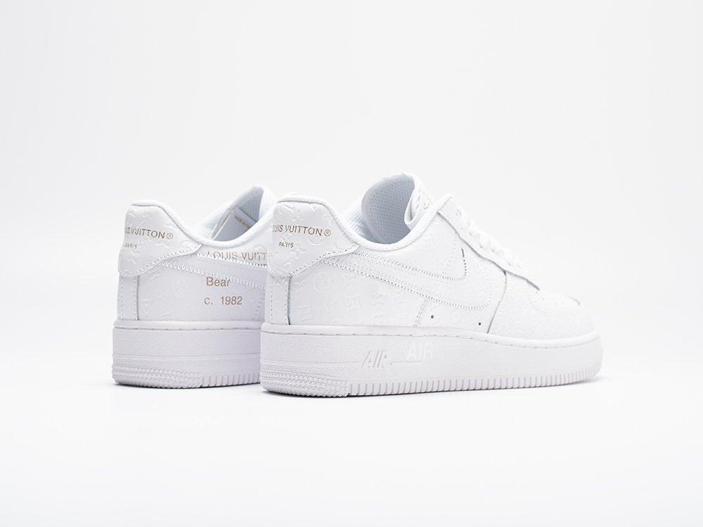 Nike x Louis Vuitton x Air Force 1 Low белые кожа мужские (AR30889) - фото 4 Nike x Louis Vuitton x Air Force 1 Low белые кожа мужские (AR30889) - фото 4