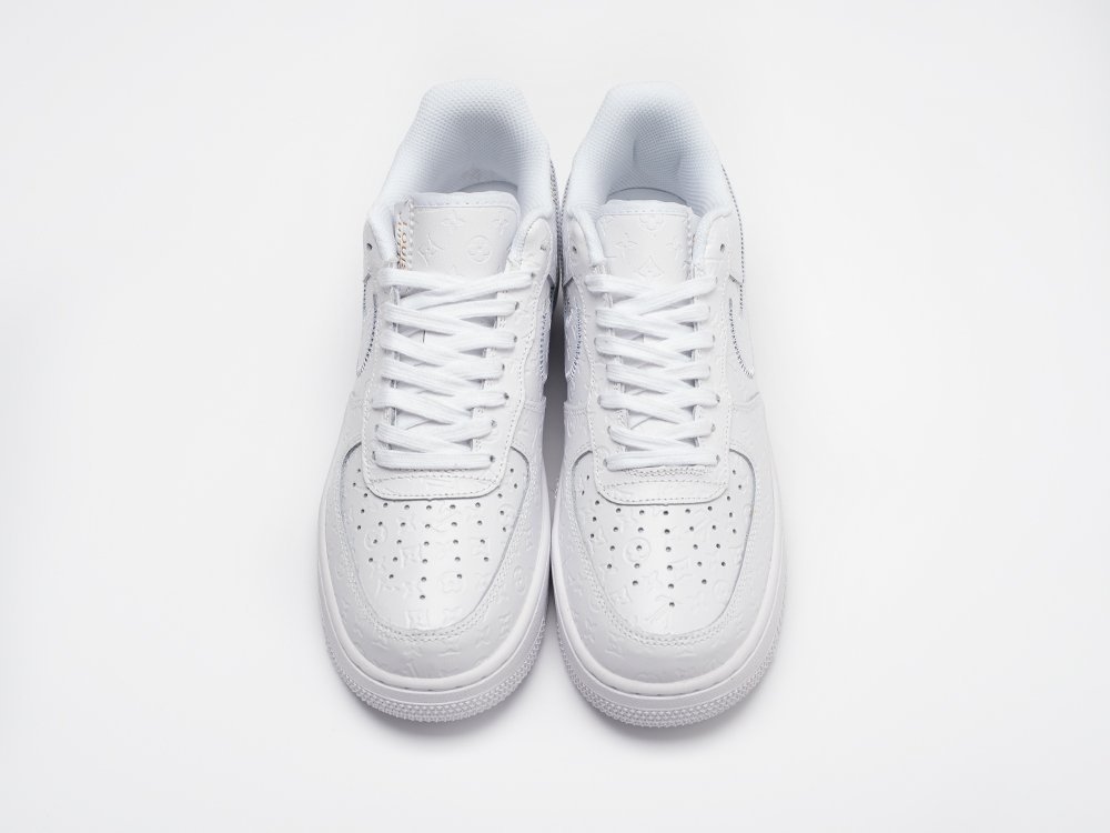 Nike x Louis Vuitton x Air Force 1 Low белые кожа мужские (AR30889) - фото 6